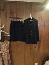Anne Klein Women's Black Suit Set