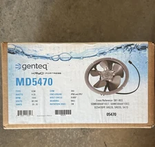 GENTEQ MD5470 1/2" Refrigeration Motor  Electric  115V  60Hz 1550 RPM