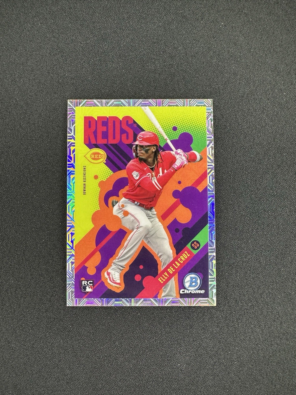 ELLY DE LA CRUZ 2024 BOWMAN CHROME ASCENSIONS SSP MOJO REFRACTOR