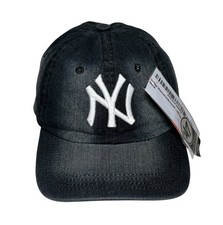 New York Yankees Vintage Washed Distressed Embroidered Strapback Hat NWT
