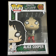 ALICE COOPER - 2017 FUNKO POP! Rocks Pop Vinyl #69 New in Box Mint Condition