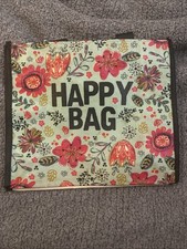 Vera Bradley Medium Cosmetic Bag Happy Blooms New with Tags.