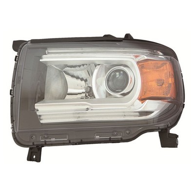 GM2502412 New Replacement Driver Side Halogen Headlight Assembly CAPA