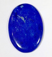 35 Ct 4X24X34 mm Natural Blue Lapis Lazuli Cabochon Untreated Gemstone KM-176