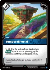 Temporal Portal 078/221 Uncommon Riftbound Spiritforged