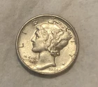 1944 Mercury Dime Silver