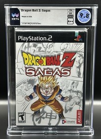 Dragon Ball Z: Sagas &bull; WATA 9.8 A++ &bull; Pop 1 &bull;  PlayStation 2 &bull; Not VGA/CGC