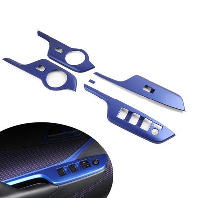 Blau Schalter-Steuerknopf-Panel-Abdeckungsverkleidung für Toyota CHR 2016 2023