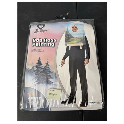 Spirit Bob Ross Painting Adult Costume Complete Outfit One Size Regular