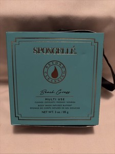 Spongellé Beach Grass Body Wash Infused Buffer Exfoliates & Nourishes Sealed