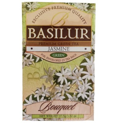 Basilur grüner Tee Jasmine Green 25 Teebeutel Ceylon Grüntee tea