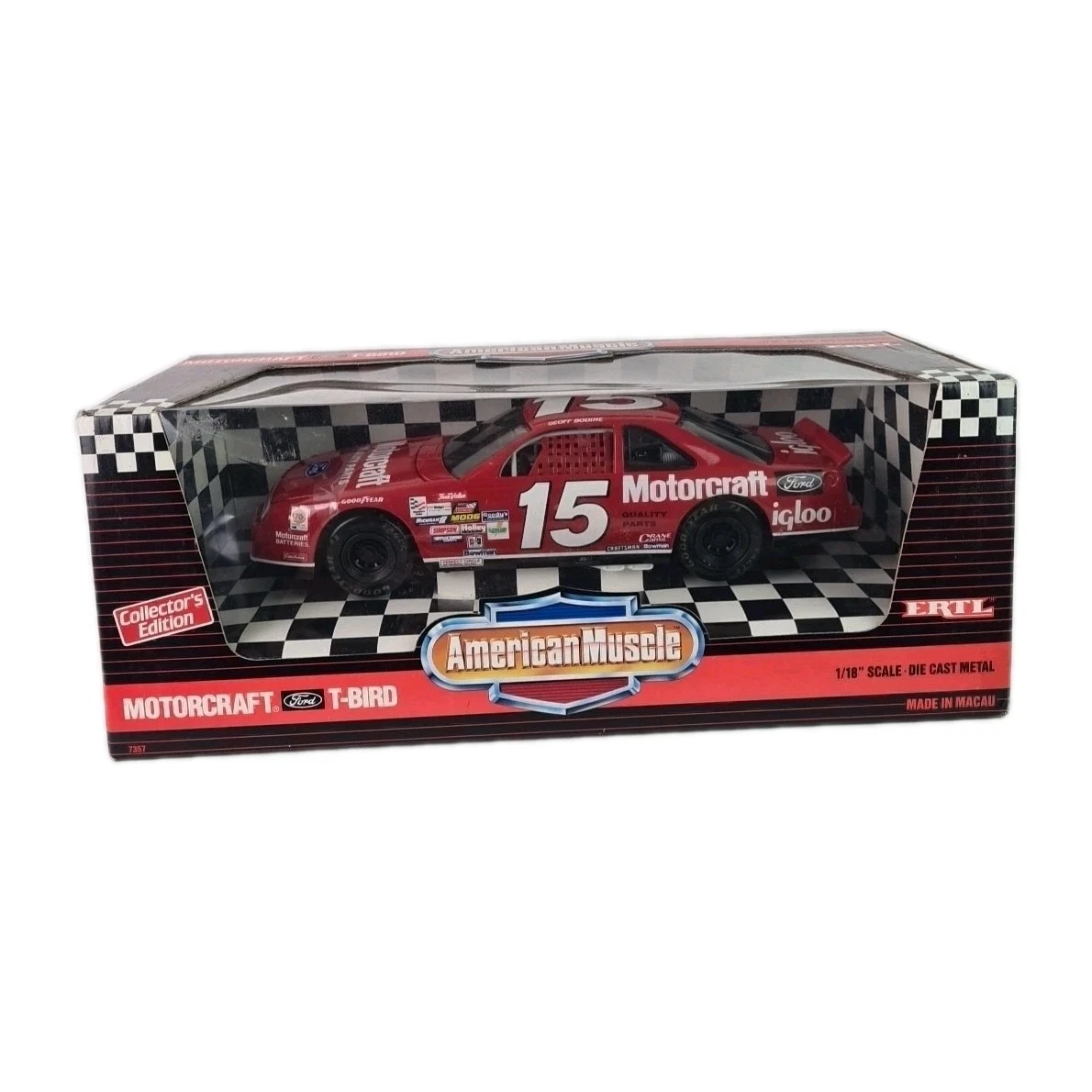 ERTL American Muscle 1:18 Scale Diecast Racing Cars for sale - eBay