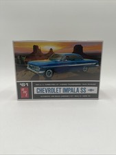 Amt 61 Chevy Impala Ss - 125 Scale Model Kit Amt101312 - New Sealed