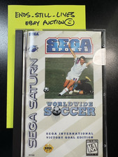 Sega Saturn  - Worldwide Soccer - Because I can make the 'For Kicks' joke again!