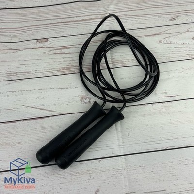 Jump Rope 2inch Weighted Black All In Motion Cardio Fitness