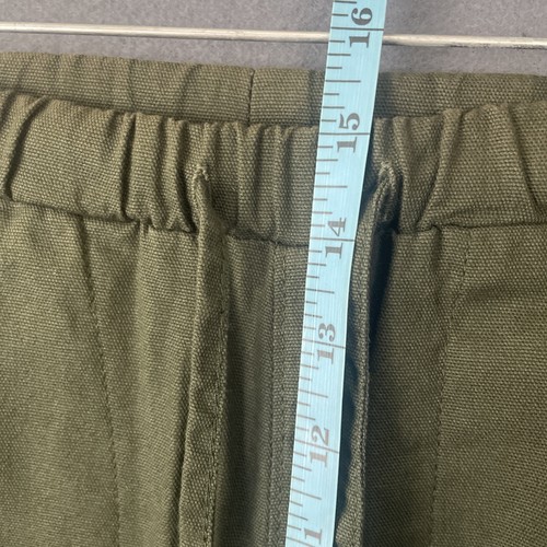 ASOS Herren Jogginghose mit tiefem Schritt und Taping in dunklem Khaki 26x32 - Grün - Bild 6 von 9