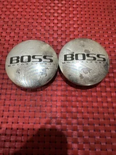 BOSS MOTORSPORTS CHROME CUSTOM WHEEL CENTER CAP #3184  (for 2 Caps)