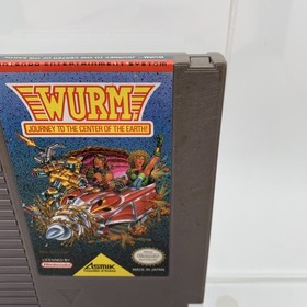 Nintendo NES WURM Journey to the Center of the Earth (Tested & Working)
