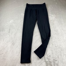 Aerie Chill Play Move Black Leggings Womens Small Short Cotton Blend Yoga Active