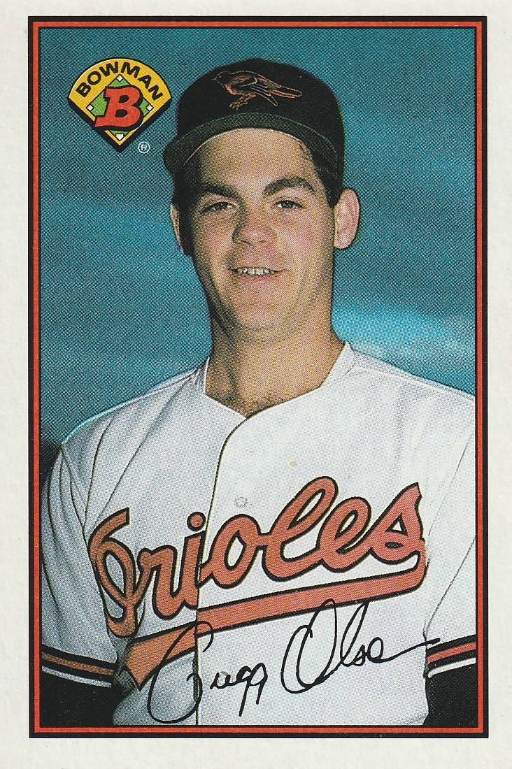 1989 Bowman #6 Gregg Olson