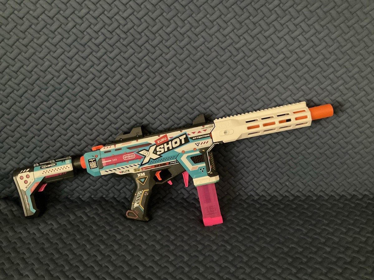 🔥 MODDED Xshot AEB Motorized Piston Pump Dart Blaster | 3D