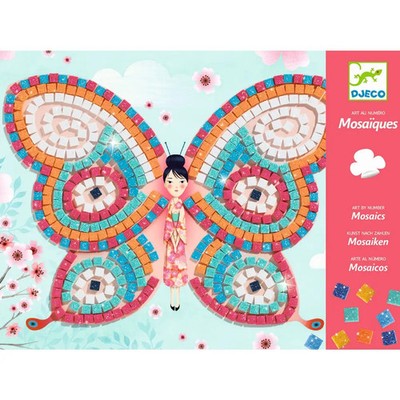 Mosaike: Glitzer Schmetterlinge