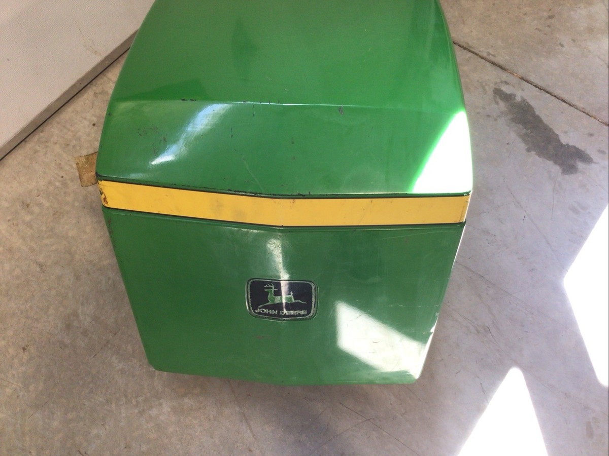 John Deere STX38 STX30 Yellow Deck Hood AM132523 ** Read** | eBay