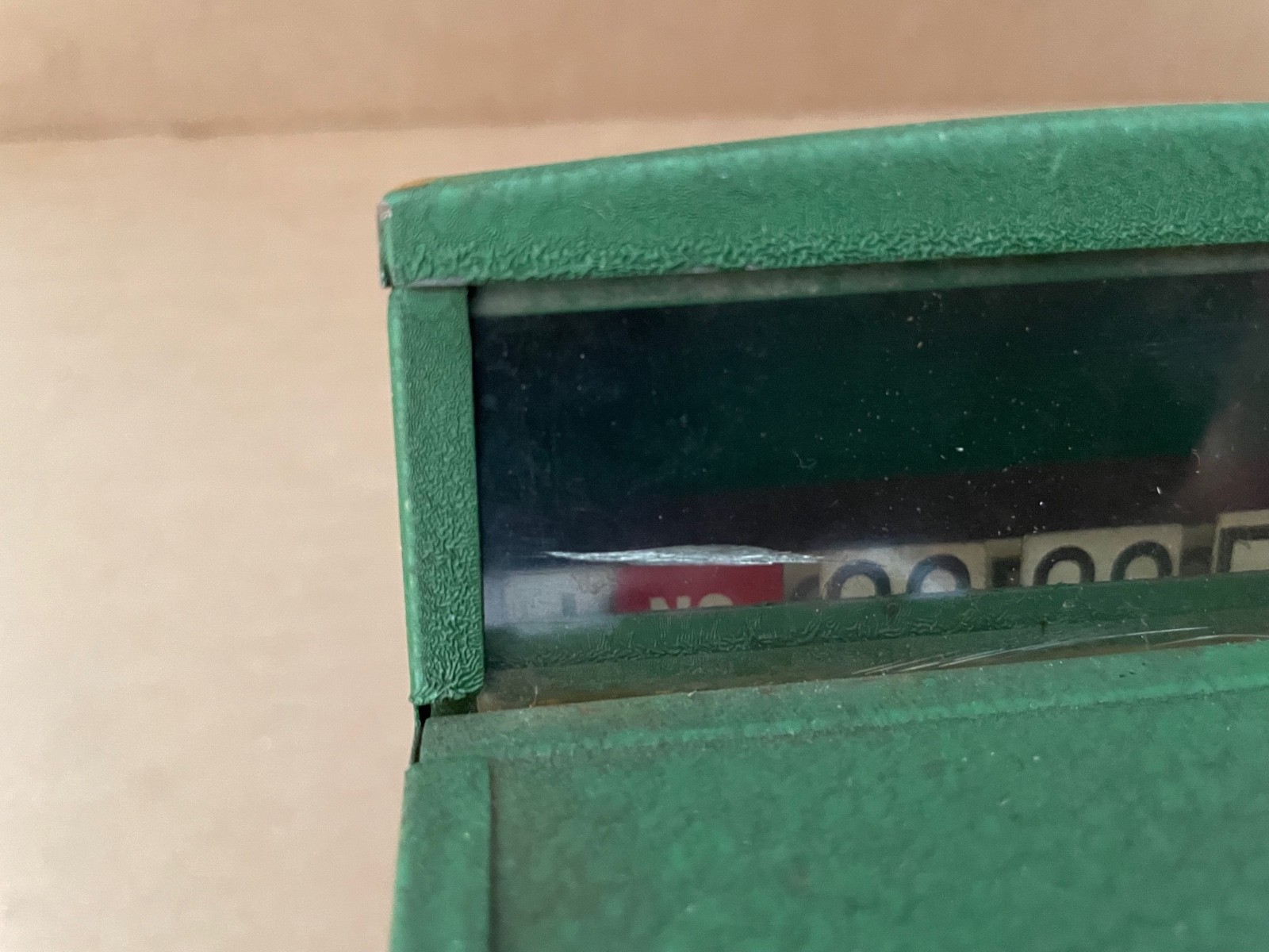 как выглядит Vintage TOM THUMB Cash Register Western Stamping Co Metal Green Yellow фото
