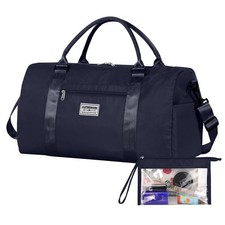 Large Travel Duffel Bag, Sports Tote Gym Yoga Airplane Carry-on With Extra Sh...
