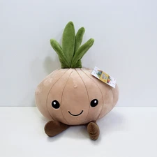 Linzy Toys Yum Yum Smoochy Pals Onion Plush Soft Stuffed Toy 11"