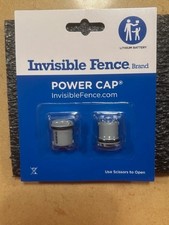 New Invisible Fence Power Cap Lithium Batteries, set of 2