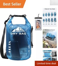 Waterproof Dry Bag Backpack 5  40L  Phone Case for Travel and Outdoor Activities