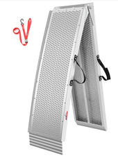 Rampa Plegable de Aluminio 7.5 ft para Moto y ATV, Soporta 750 lb, Portátil