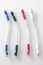 7N OFC Silver Insulated Phono Cartridge Leads Wires Cables AS-05