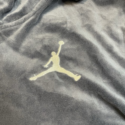 Jordan Brand Full Zip Velour Hooded Track Jacket Boys Size XL Jumpman Logo Y2K - Picture 6 of 11