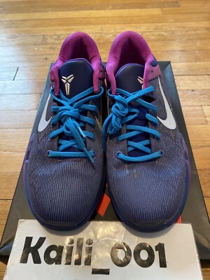 Nike Zoom Kobe VII 7 GS Size 7Y Jellyfish Galaxy All Star