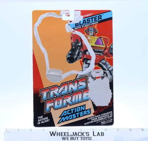 Blaster Cardback 1990 Vintage Hasbro G1 Transformers