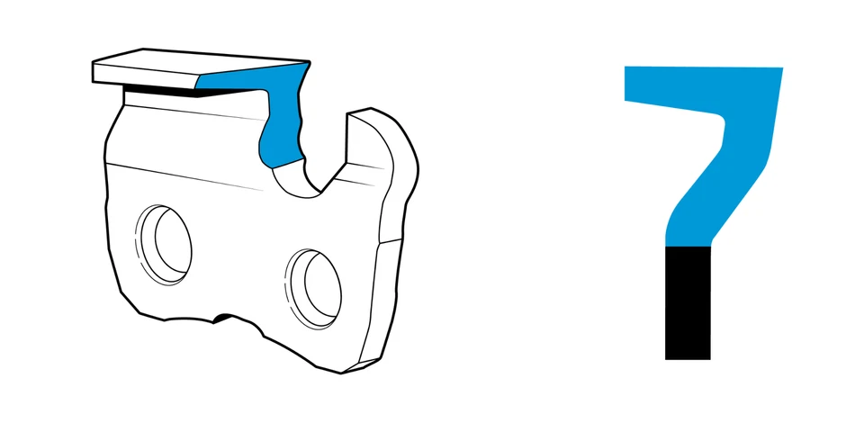 Cadena Oregon 20" 73EXL072G 10PK 3/8" .058" 72 DL para H48-72, 35RS72E Foto 4 de 4