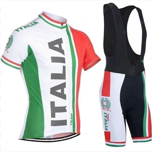 Completo Ciclismo ITALIA 2021 NEW estivo Divisa abbigliamento MTB Gel 20D |  eBay