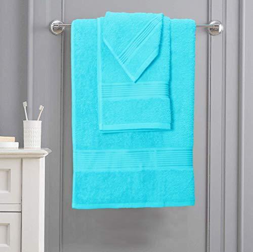 Elvana Home Ultra Soft 6 Pack Cotton Towel Set, Contains 2 Bath Towels 28x55 - Picture 7 of 8