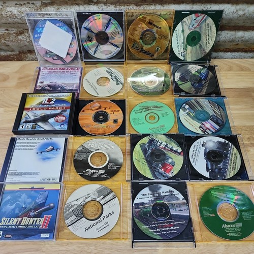 Flight Simulator Train Stimulator Huge PC Lot 40 + - Picture 7 of 7