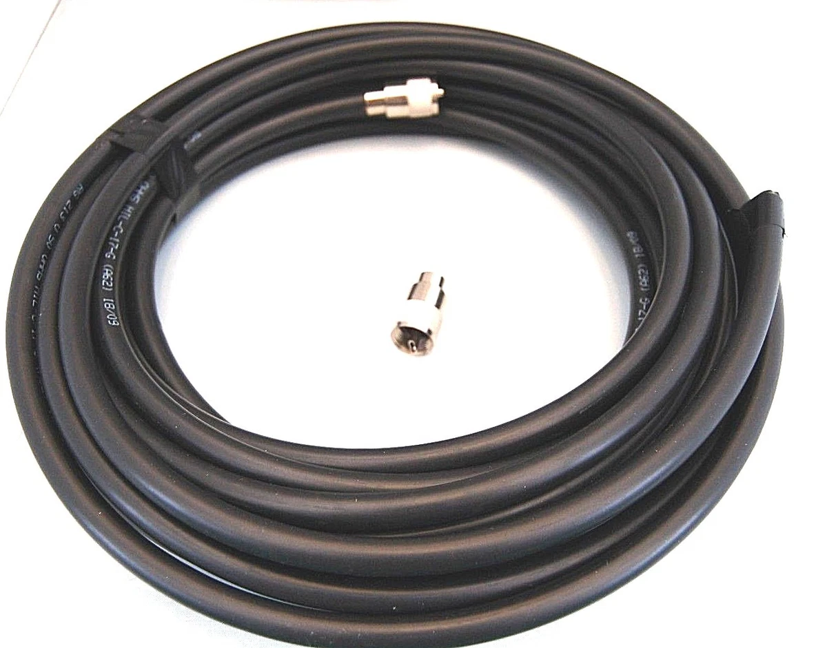 Cavo RF Per Comunicazioni Radio Cavo Coassiale RG213 Militare 50 Ohm Per Radio CB/HAM - Venduto Al Metro, Nuovo Vhf Yaesu