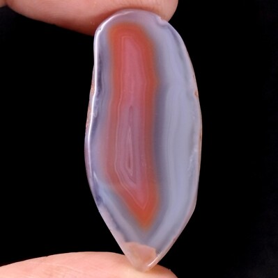 Natural Rare Botswana Agate Fancy Slice Flat Gemstone Crystal Specimen