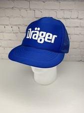 Capital Draeger Dr ger Adjustable Snapback Trucker Hat Cap Blue