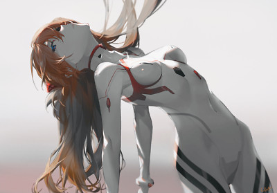 Anime Girls Digital Art Artwork 2D Portrait Asuka  Gaming Mat Desk 44841