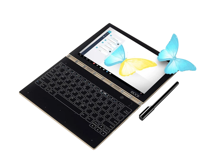 NUEVO SELLADO Tablet Lenovo YB1-X90F Yoga Book 10.1" 64GB Android 2en1 Z8550 DORADO Foto 3 de 4