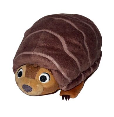 Disney Raya and the Last Dragon Fold'n Roll Tuk Tuk Plush Brown