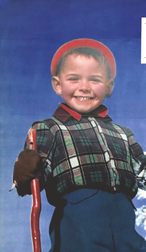 Affiche ancienne circa 1950 MACHATCHEK Philippe (photographe).  Winter Sports. - Photo 3/4