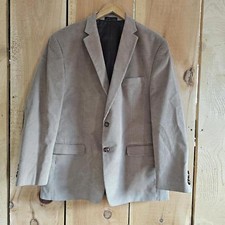 Chaps Corduroy Sport Coat Dress Coat Tan Brown Men's 46R XL