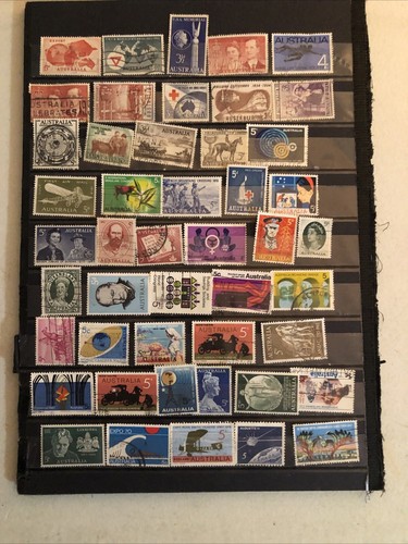 Collection iOf Foreign Used On Cards British Australia Others N140a - Picture 10 of 14